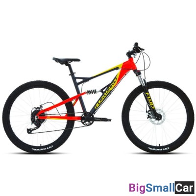 Велосипед 27,5  Forward Flare 27,5 2.0 disc AL Серый/Красный 19-20 г